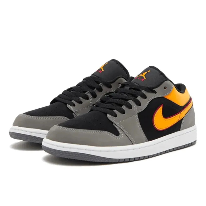 Air Jordan 1 Low Black Vivid Orange