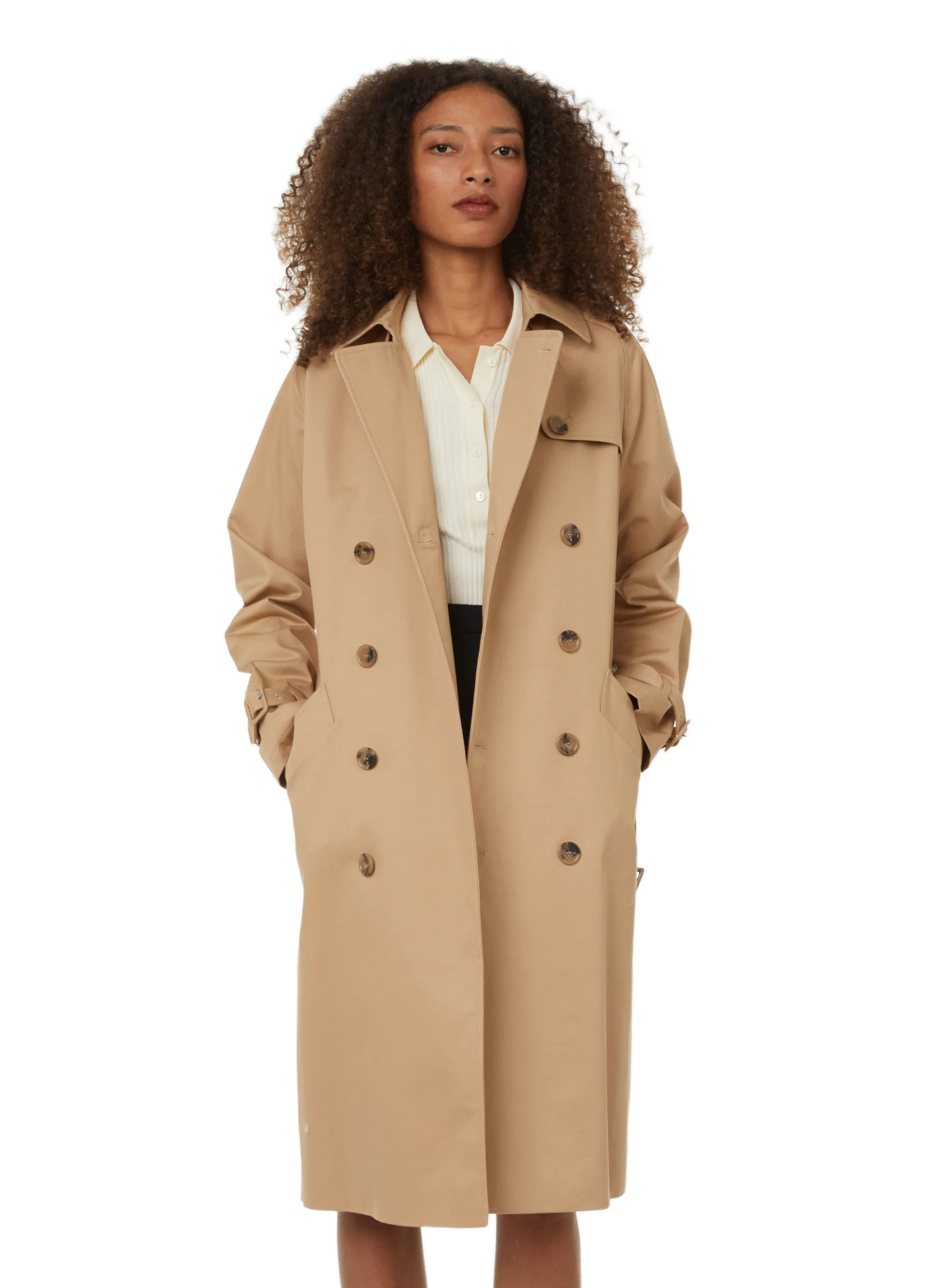 A.P.C.  Trench Greta - Marron