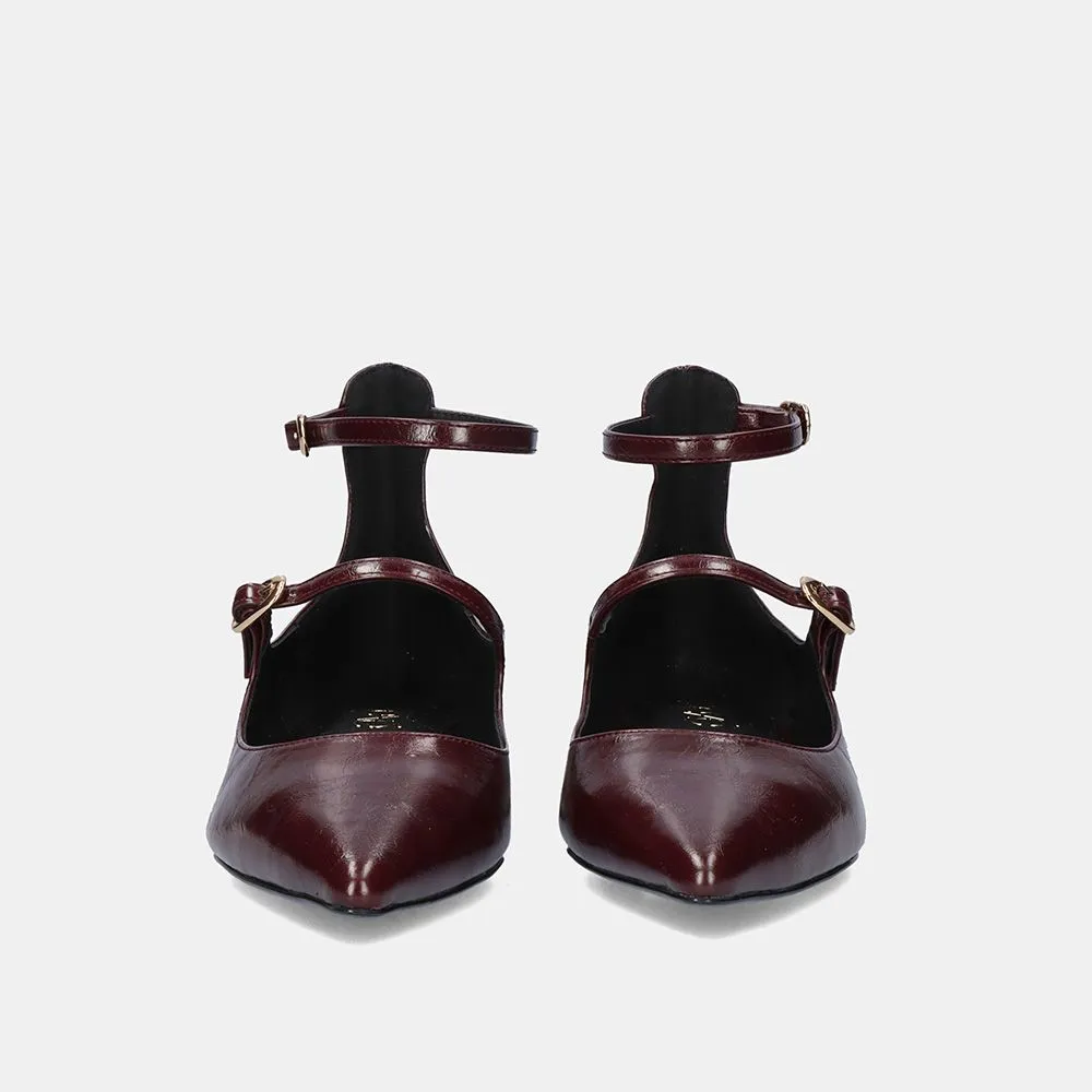BALLERINES SONIA-835 BOURGOGNE