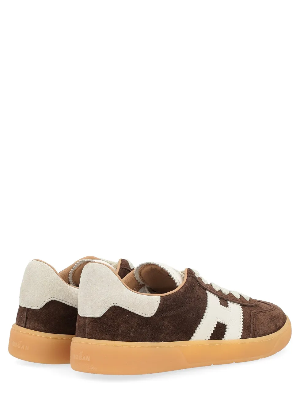 Baskets Hogan Cool en daim marron