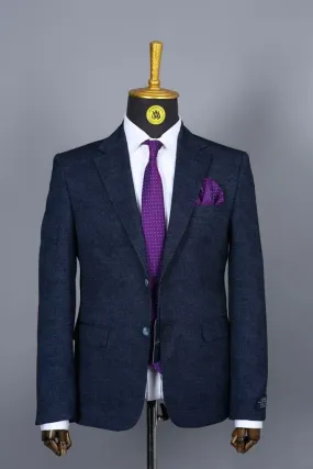 Blazer Bleu Motif 13