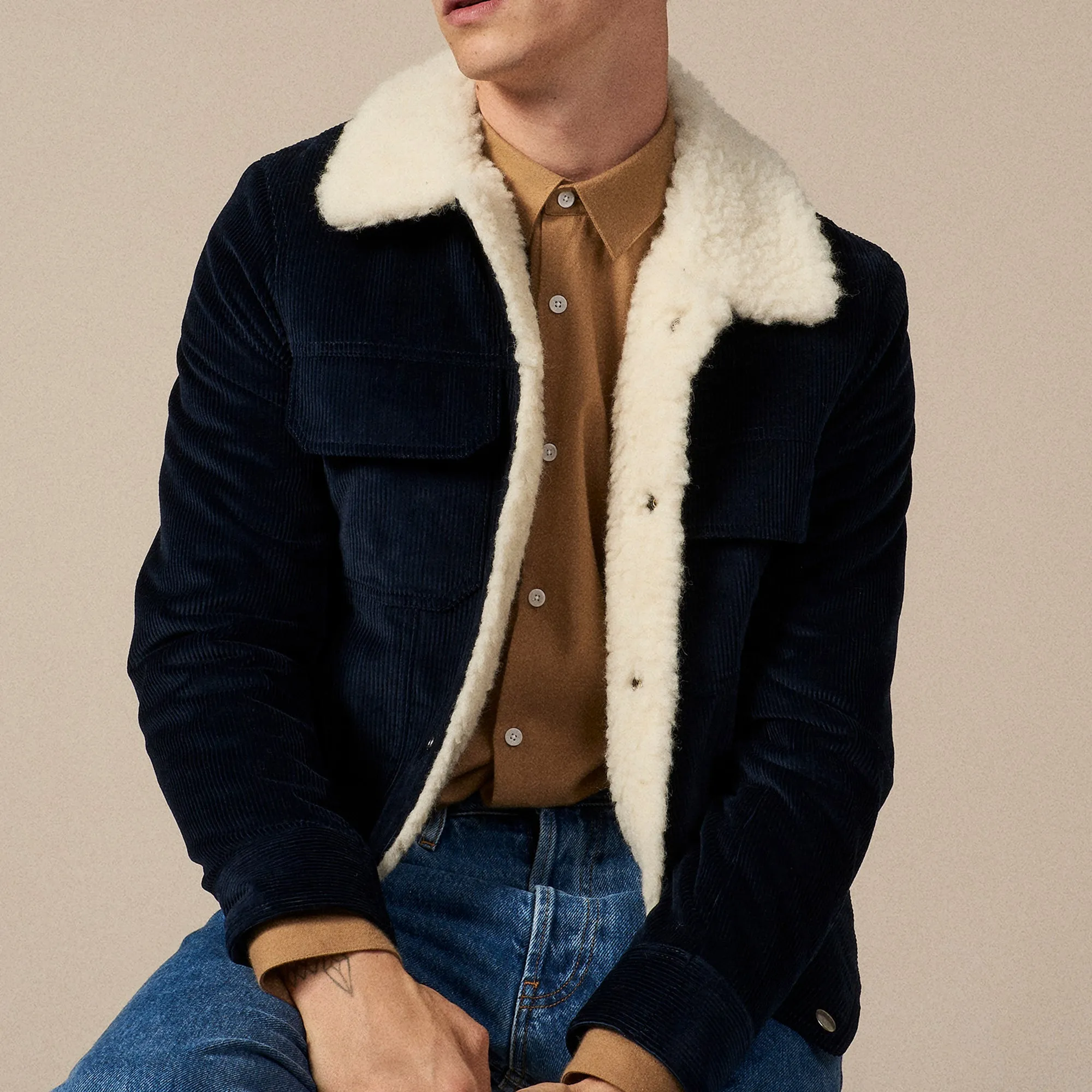 Blouson en velours