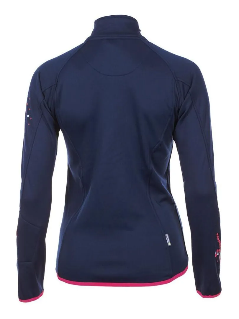 Blouson polarshell femme ACLIMATE - Bleu marine