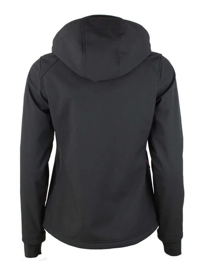 Blouson softshell femme AFORTA - PEAK MOUNTAIN - Noir Noir
