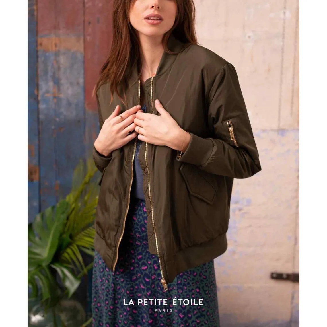 Bombers Lounge kaki | 3 Suisses