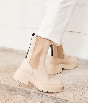 Boots beiges Olivia