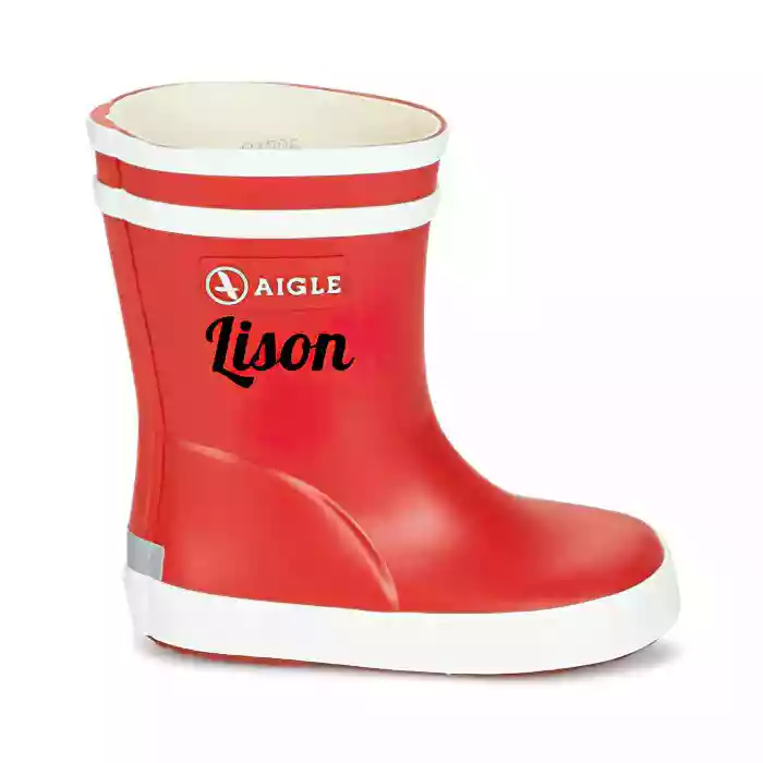 Bottes Aigle Rouge Personnalisables - Shoozy