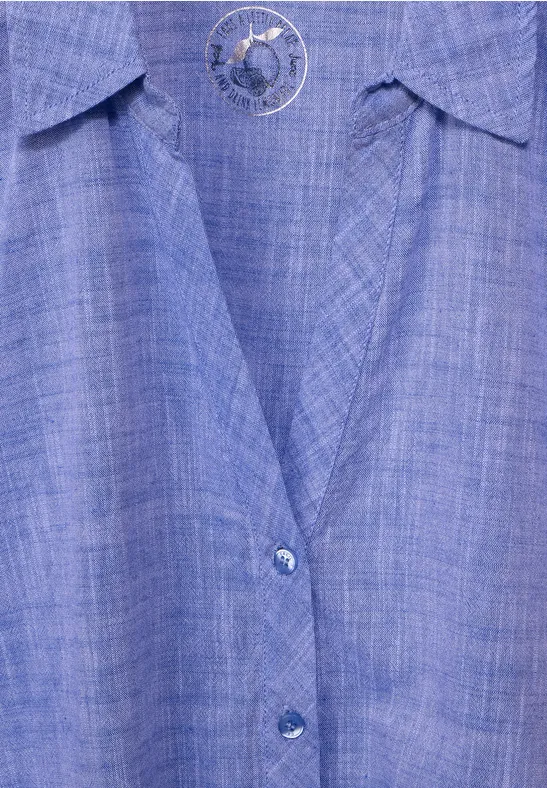 CECIL Chemisier en chambray 