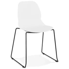 Chaise Blanc CLAUDI | 3 Suisses