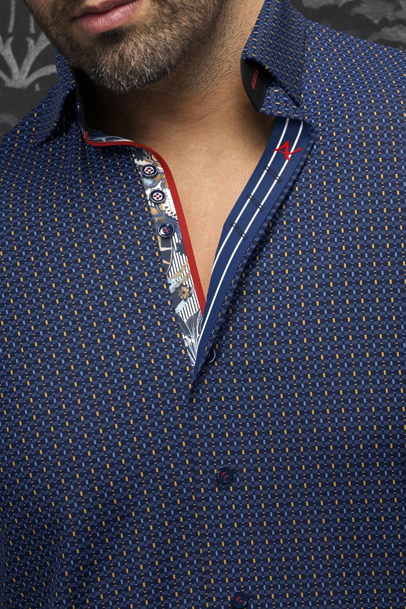 CHEMISE | CESTERO, Navy Gold