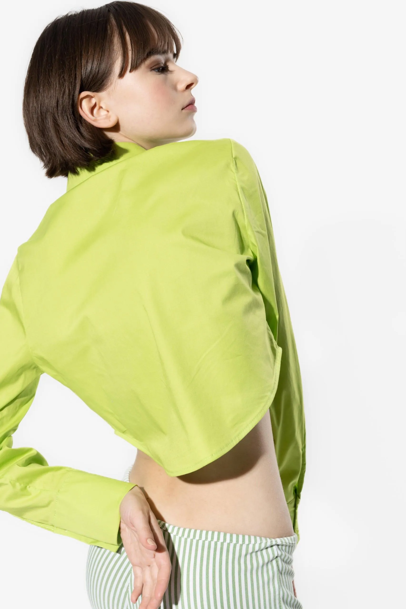 Chemise Crop Top