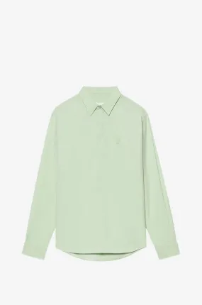 Chemise unie en coton brodée Ami de Coeur