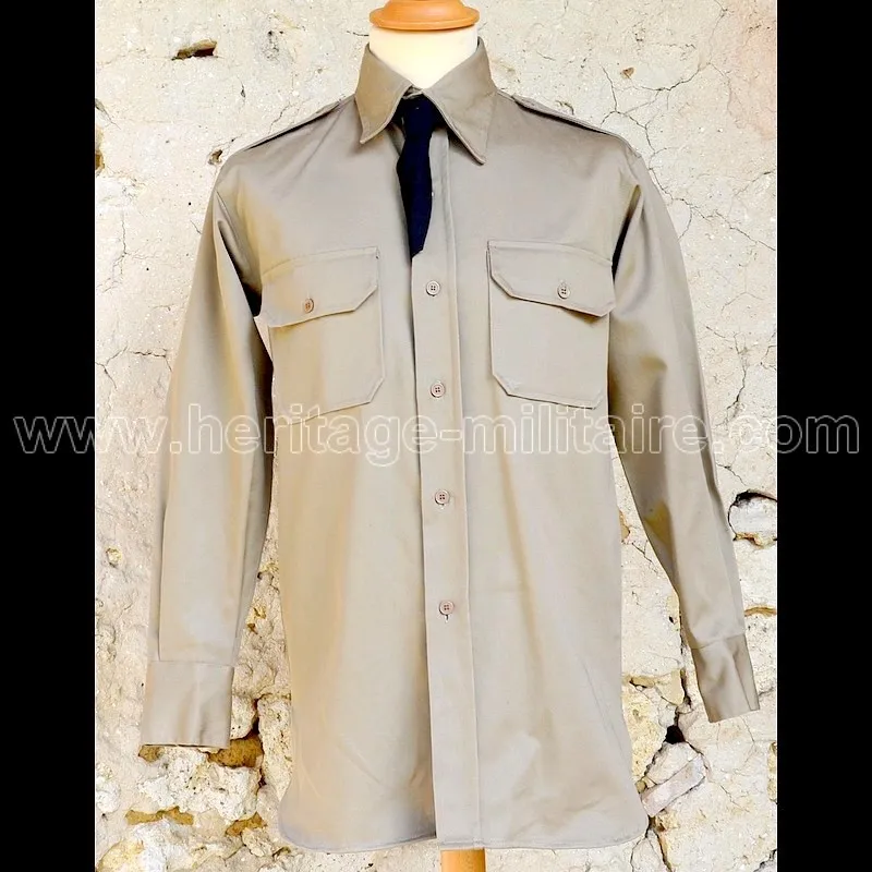 Chemise US "CHINO"  Officer USA WWII