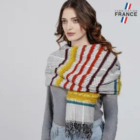 Châle Rasta Blanc