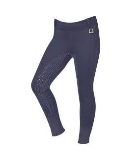 Collant d´équitation cool it femme bleu marine Dublin