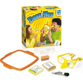 Dessi'Nez - Jeu de société - MEGABLEU - A partir de 3 joueurs jaune - Megableu
