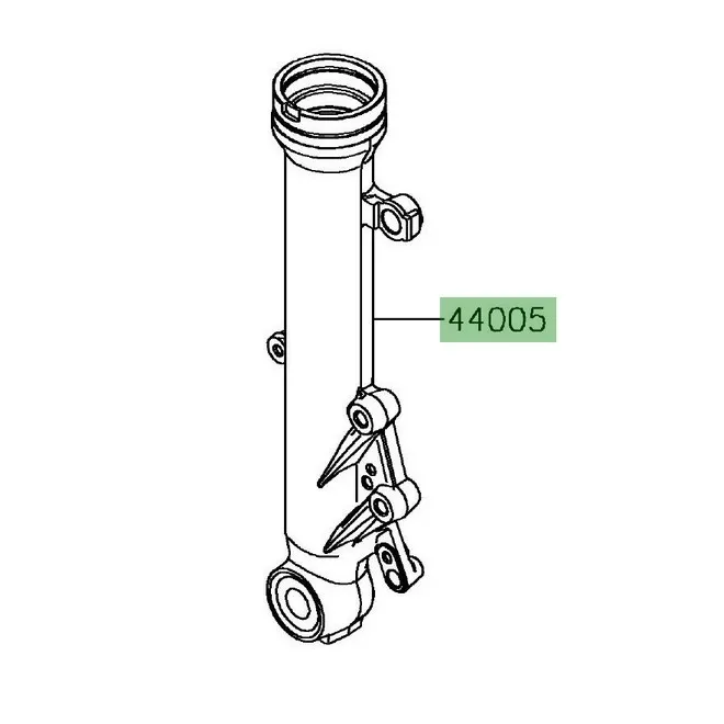 Fourreau de fourche Kawasaki Ninja 650 (2017-2021) | Moto Shop 35