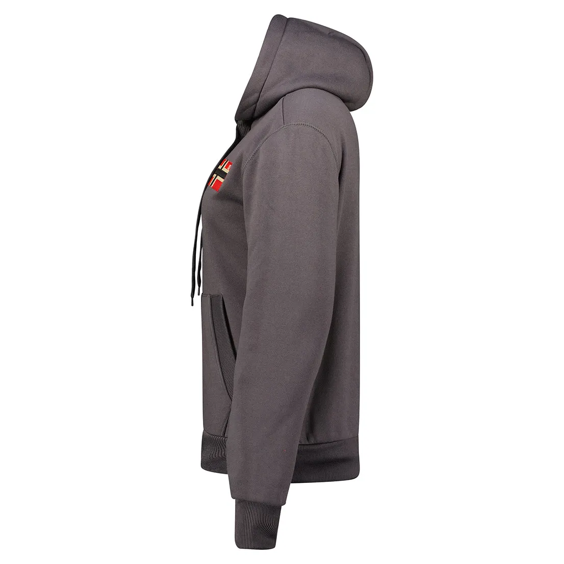 Geographical Norway Genifer Femme - Sweat Gris Foncé