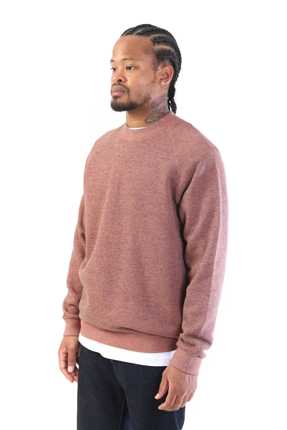 Homecore Terry sweat Rose stone - GRADUATE STORE