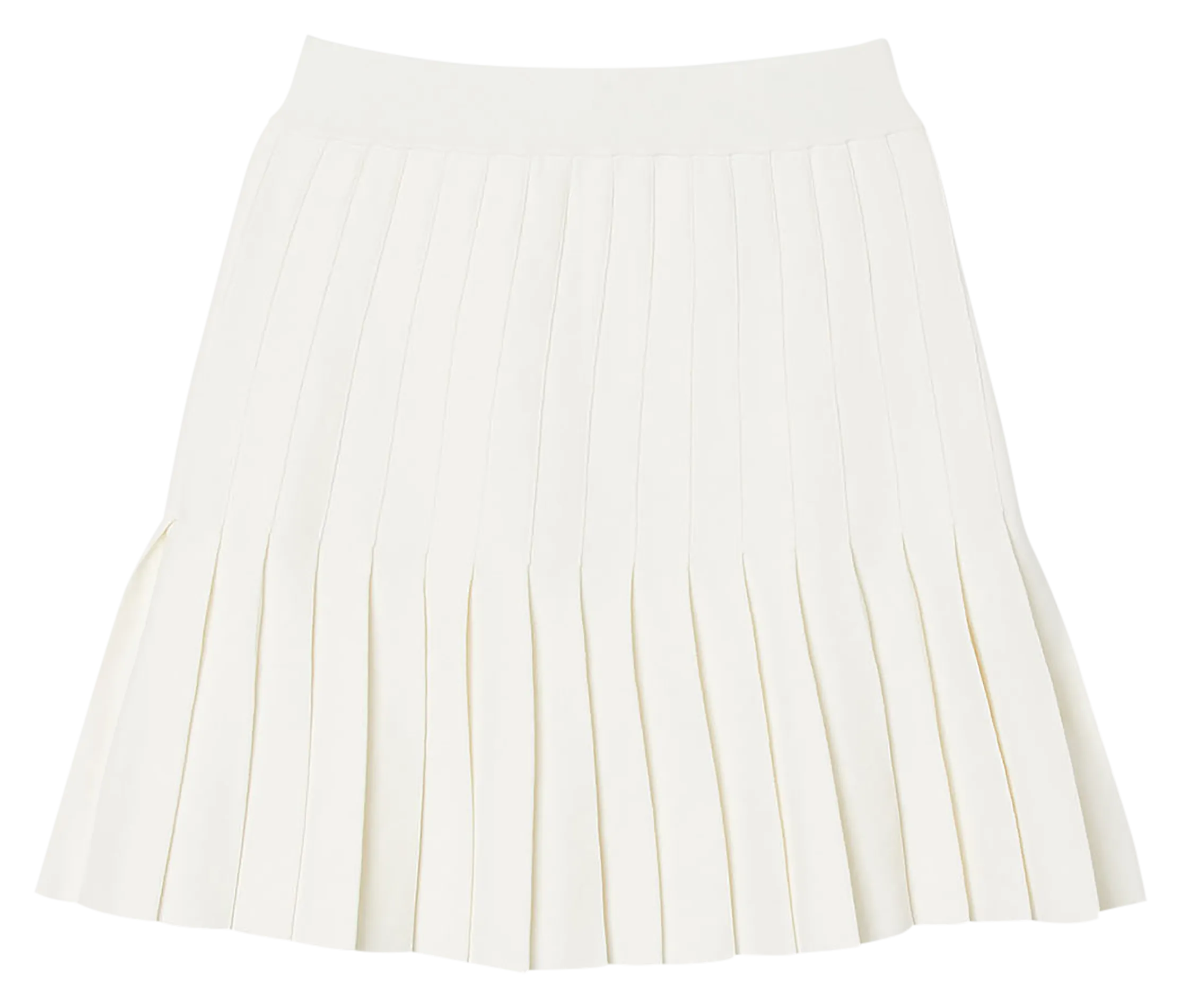 JUPE COURTE EN MAILLE PLISSéE - SANDRO pour FEMME | Printemps