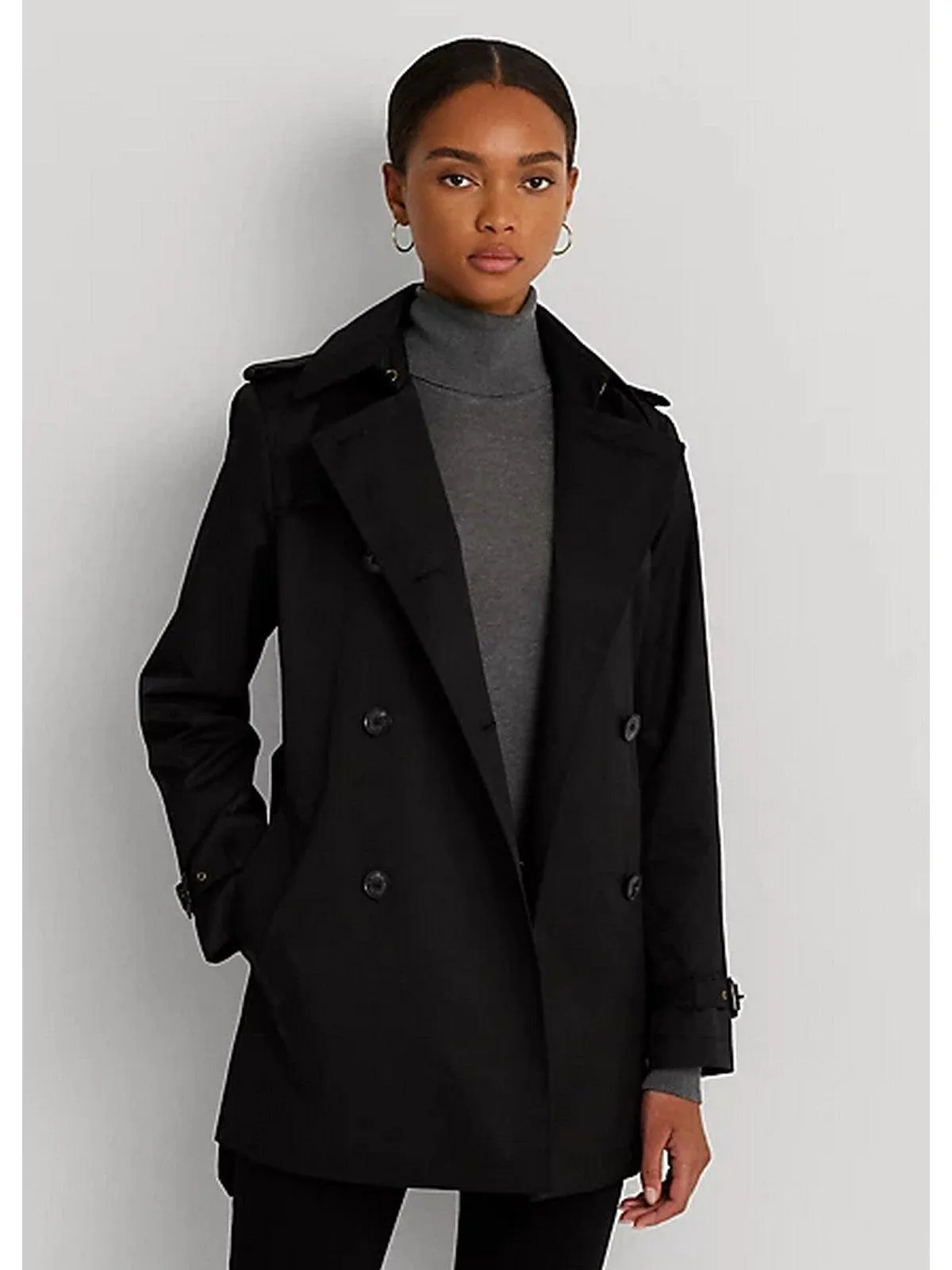 LAUREN RALPH LAUREN Trench-coat pour femme 297936851 001 Noir