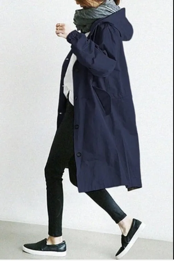Long Trench-coat pour Femmes
