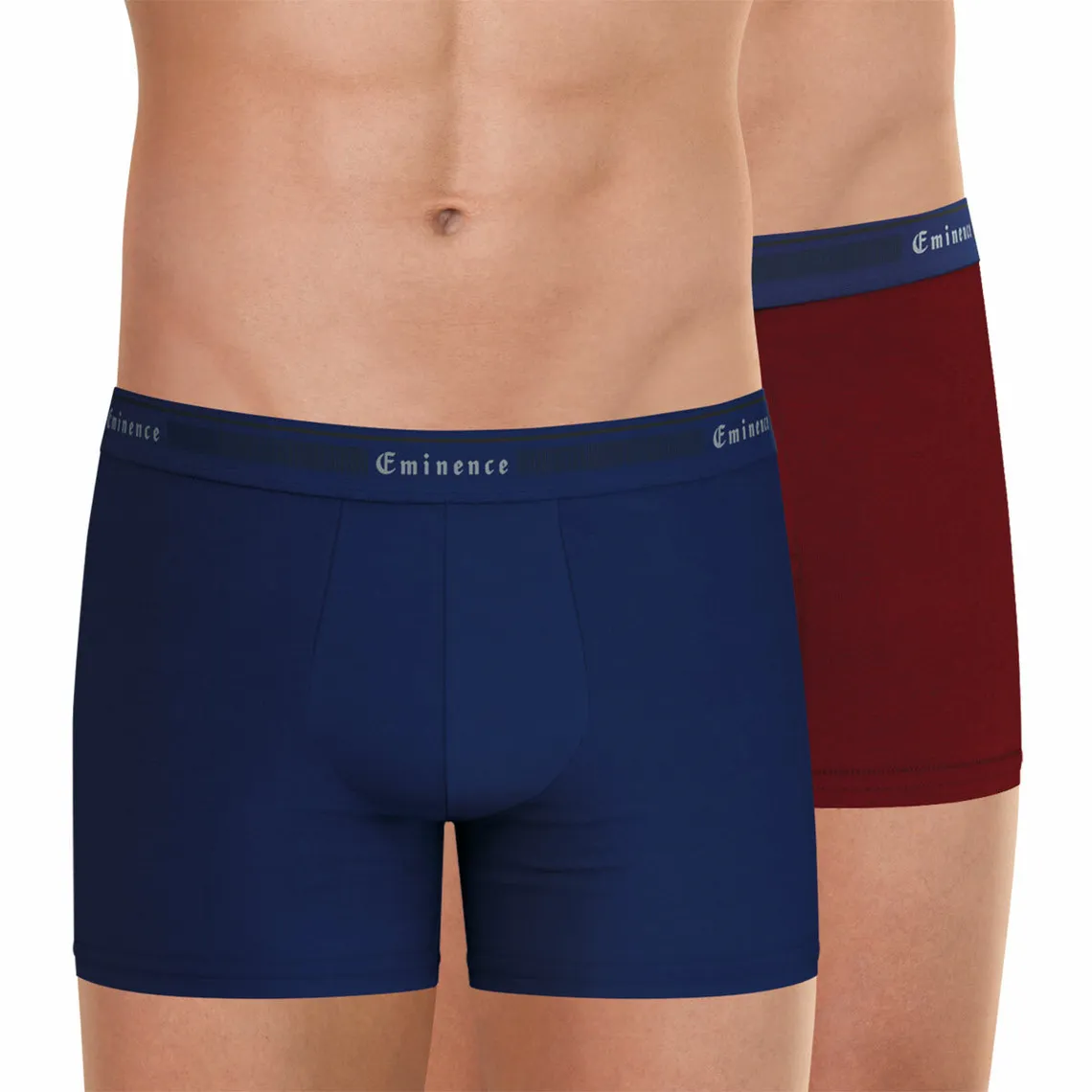 Lot de 2 boxers Tailor rouge en coton pour homme  | 3 Suisses