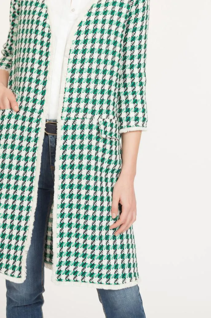 Manteau pieds de coq - S/36