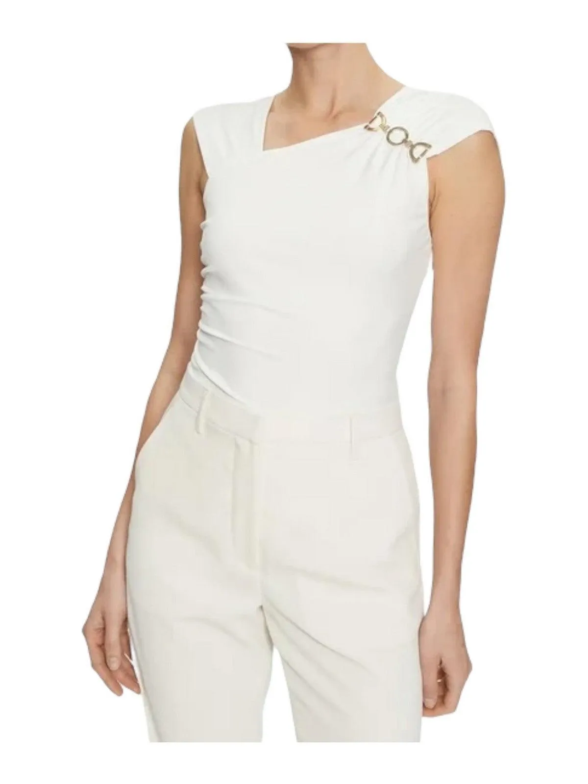 MARCIANO Top Femme PENNY TOP 4GGP05 6071Z G1CR Blanc