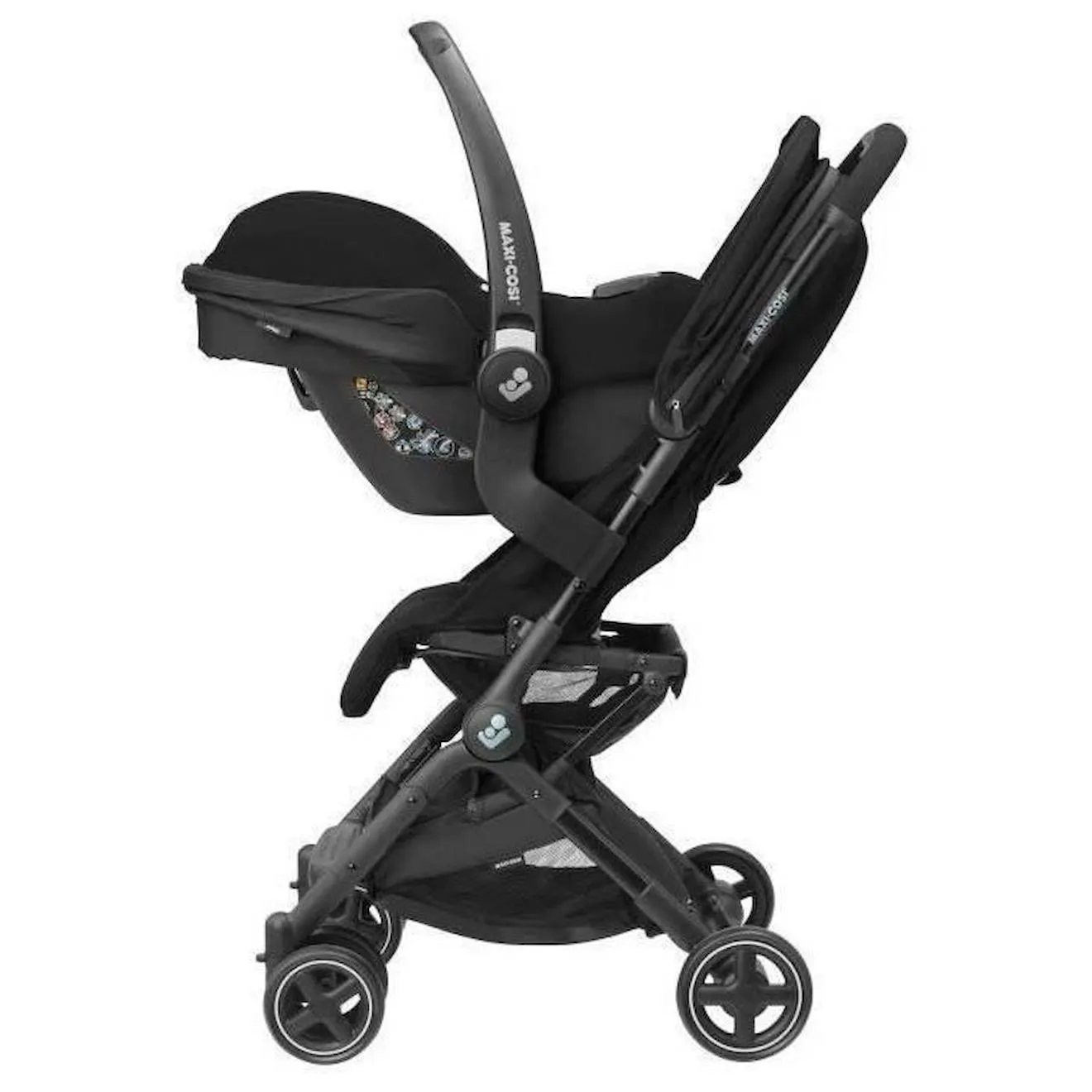 MAXI-COSI Adaptateurs Cosi pour poussette canne ultra compacte Lara2 noir - 