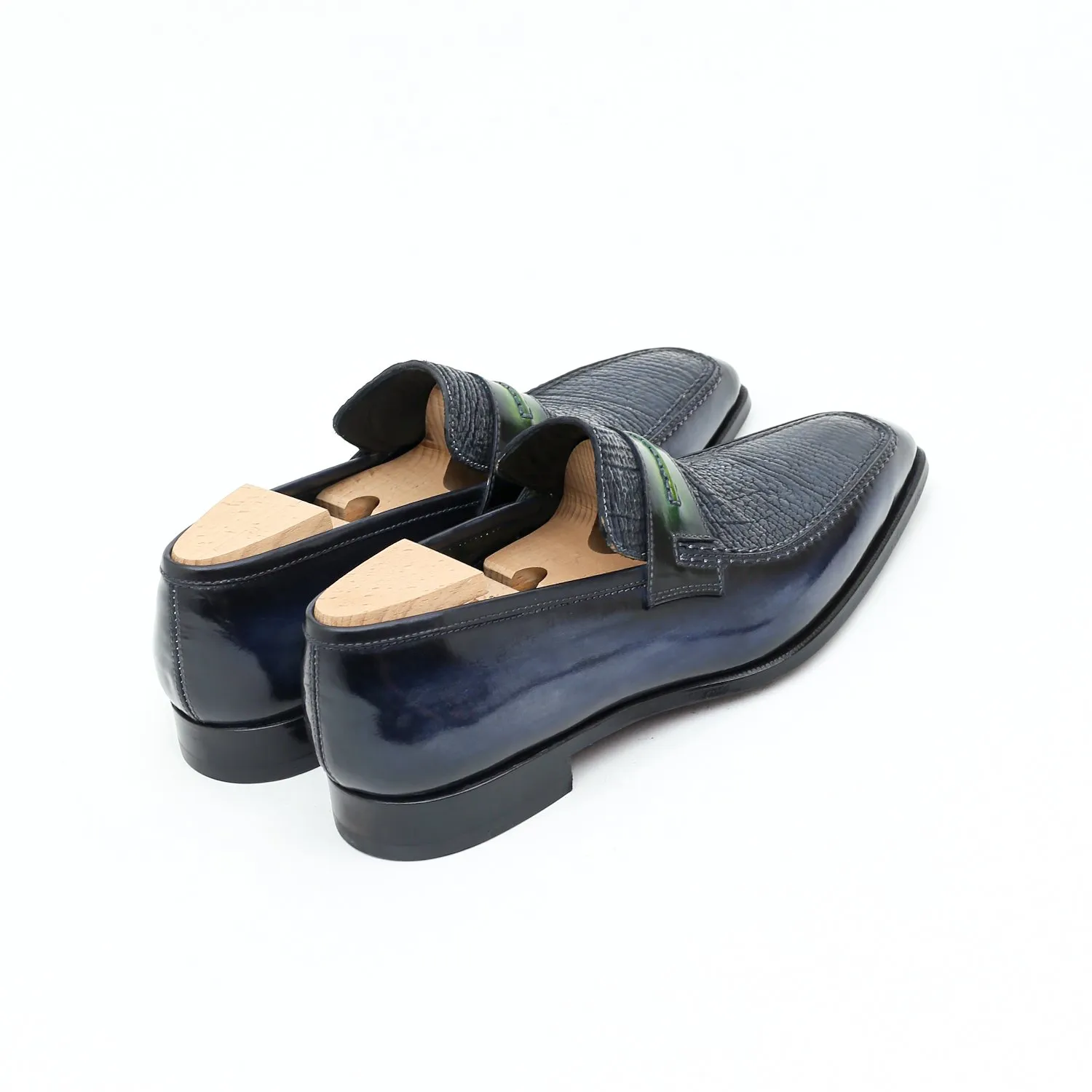 Mocassin Le Lincoln 2 bi-matière Requin