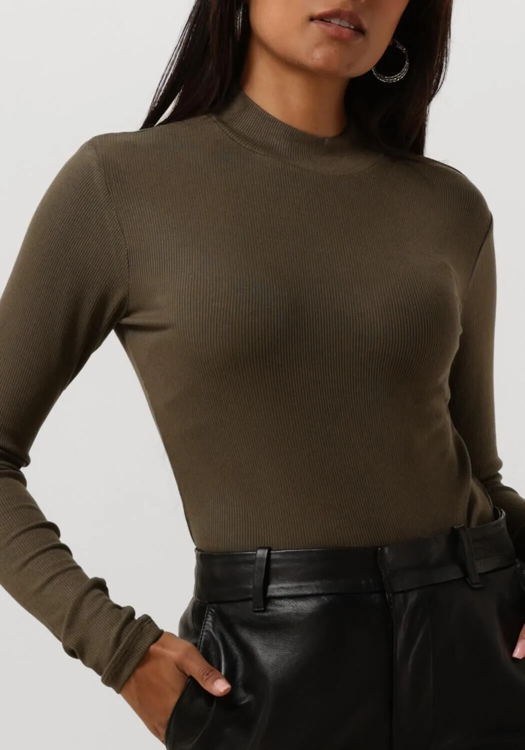 modström longsleeves krown ls -neck en gris