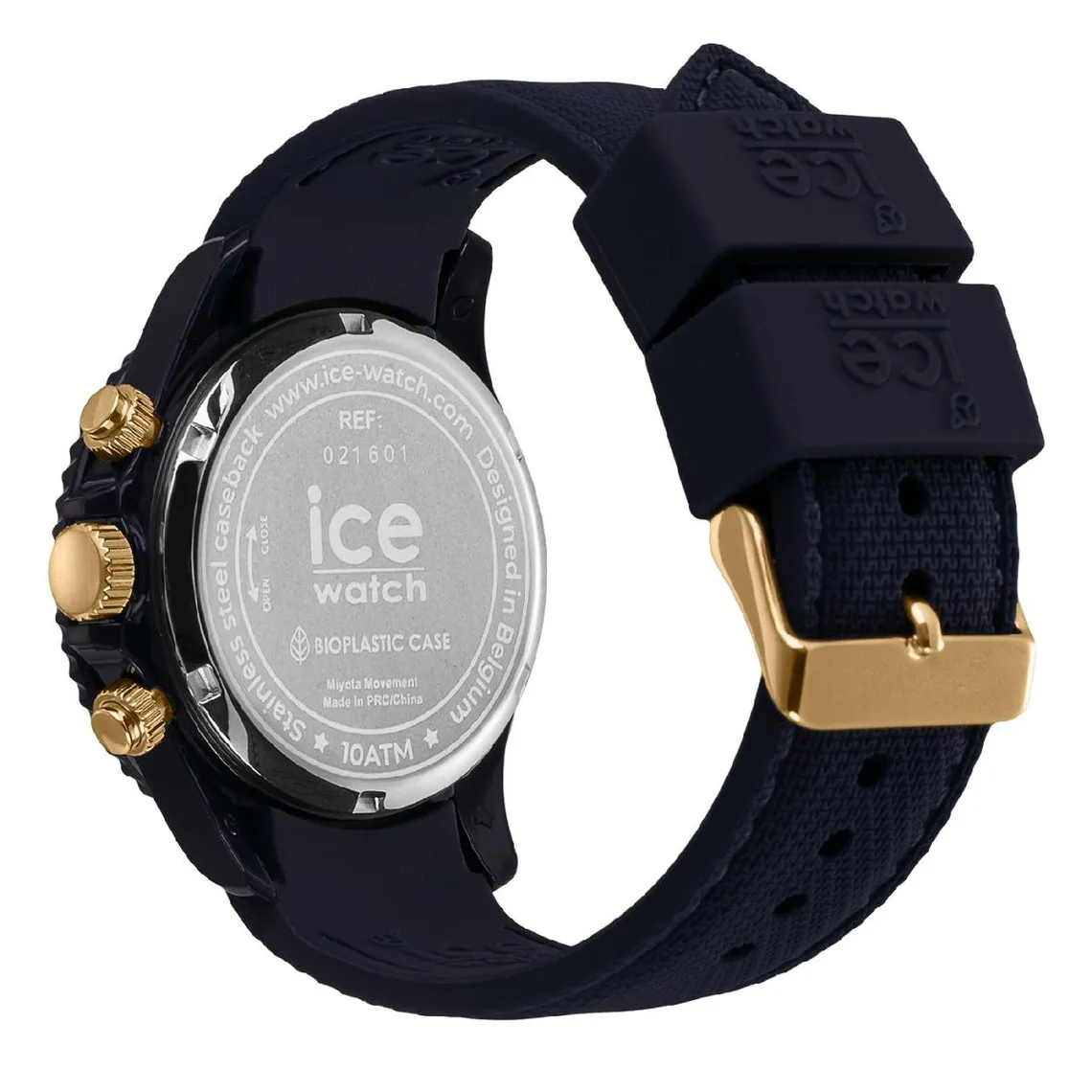Montre Homme Ice-Watch ICE chrono - Dark blue gold - Medium - CH - 021601 | 3 Suisses