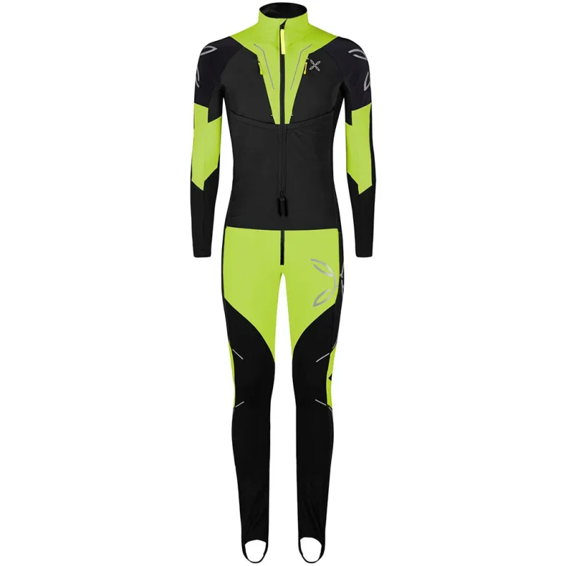 MONTURA Slick 2 Overall /verde citron vert noir 2024-2025 Veste de Ski Combinaison Veste Ski alpi