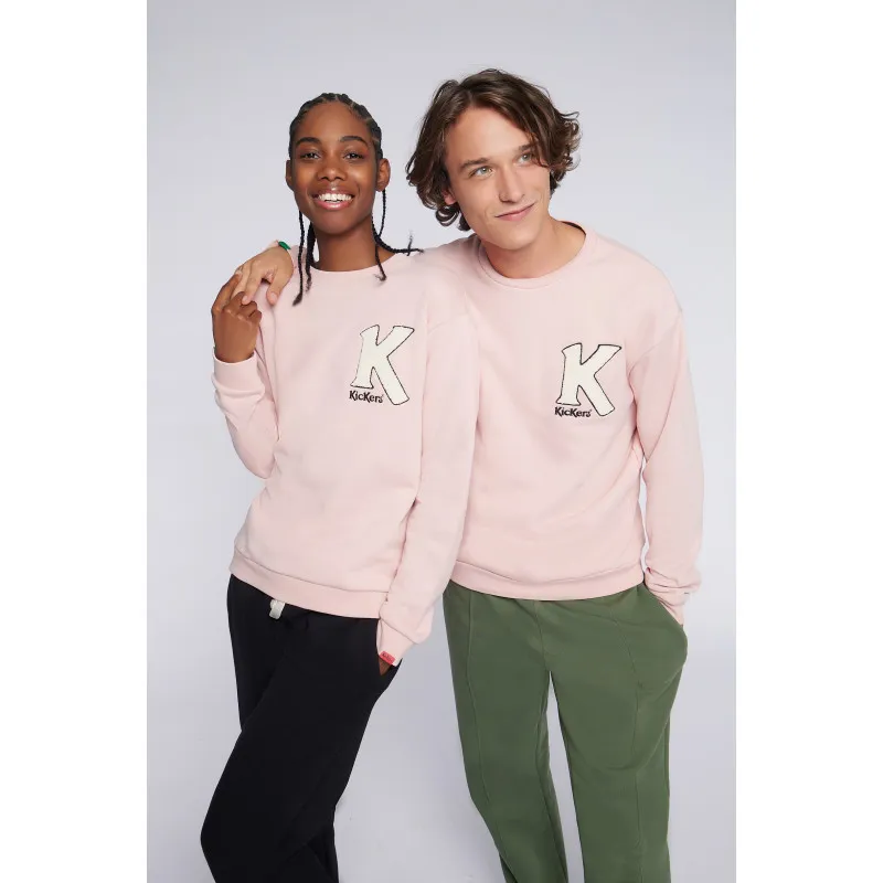 ORGANIC BIG-K SWEAT ROSE