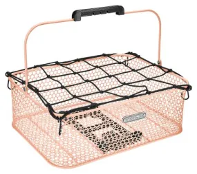 Panier Arrière Electra Rose Nid D'Abeille