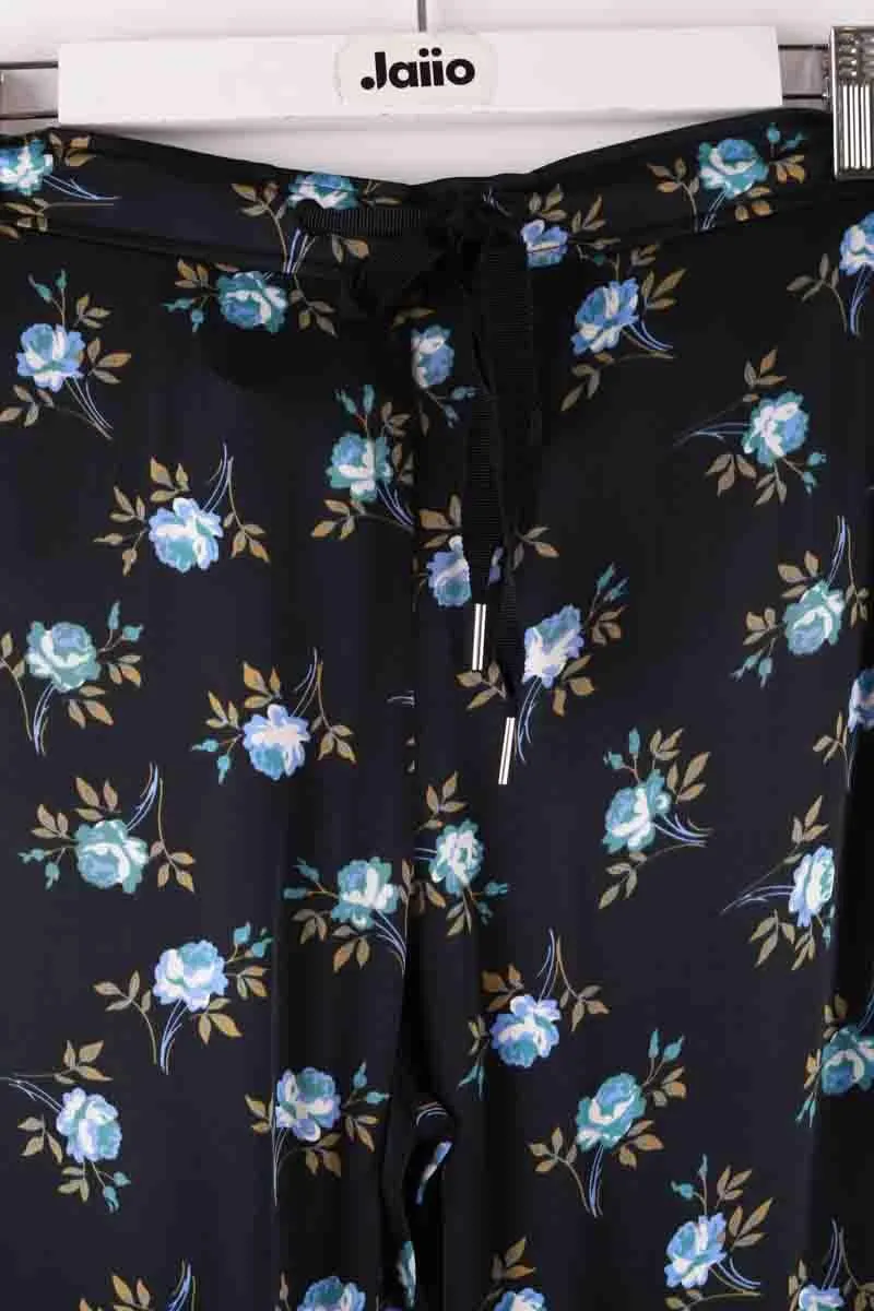 Pantalon large en soie