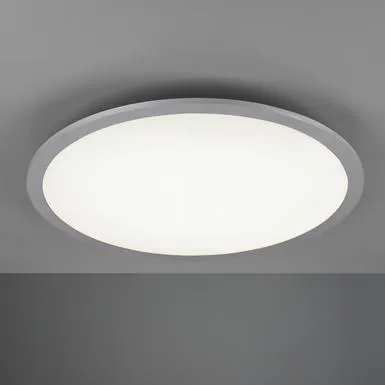 Plafonnier led connecté Trio Alima Titane Plastique