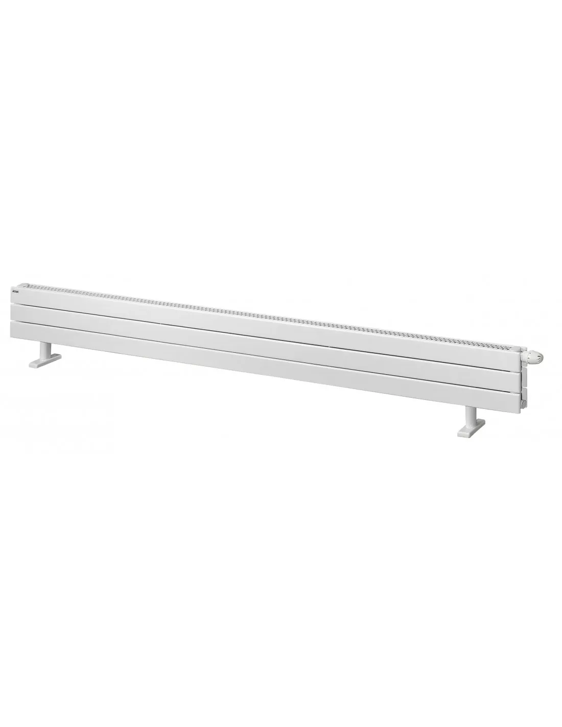Radiateur eau chaude Fassane Pack plinthe Blanc RAL 9016 Acova