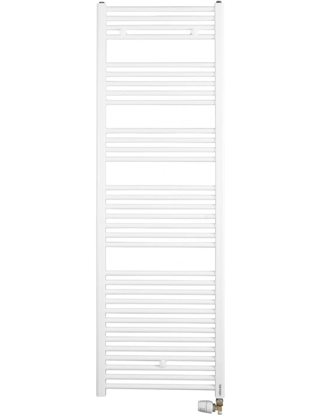 Radiateur sèche-serviettes 2012 eau chaude central 0408W blanc ATLANTIC 833426