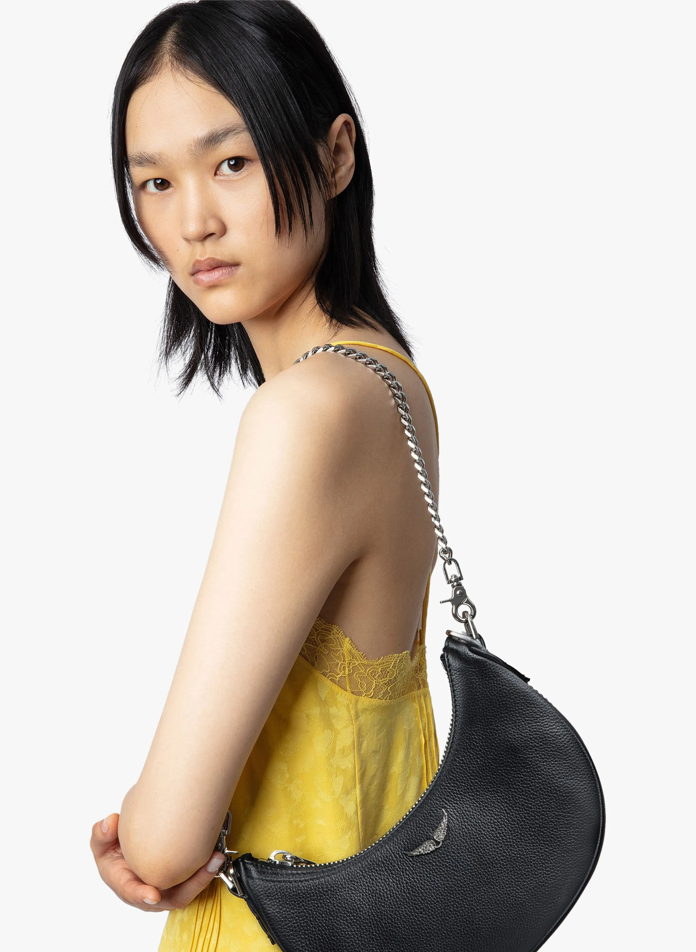 SAC éPAULE EN CUIR MOONROCK - ZADIG&VOLTAIRE pour FEMME | Printemps