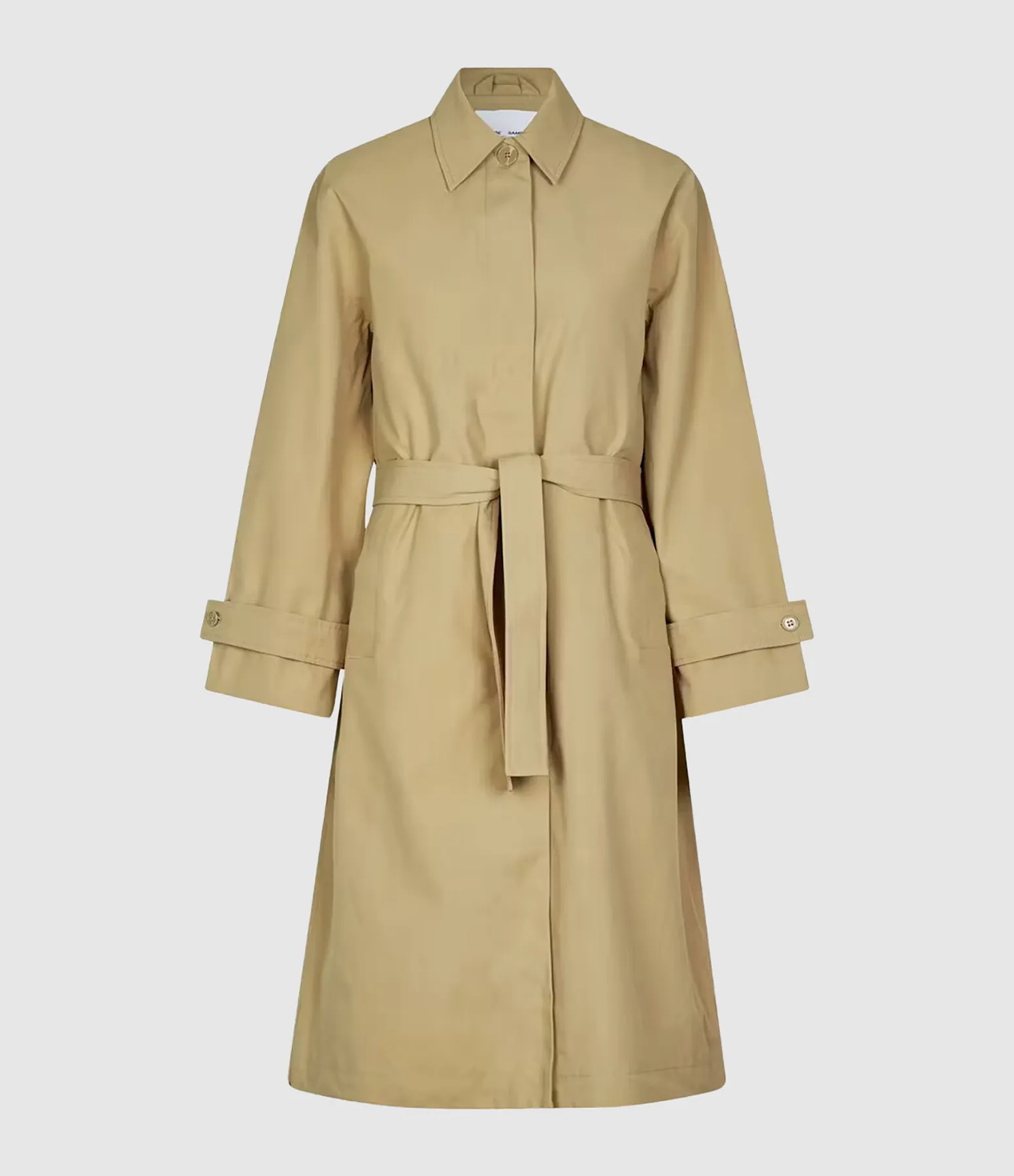 SAMSOE SAMSOE Partager  Trench Sarooney Olive Gray  