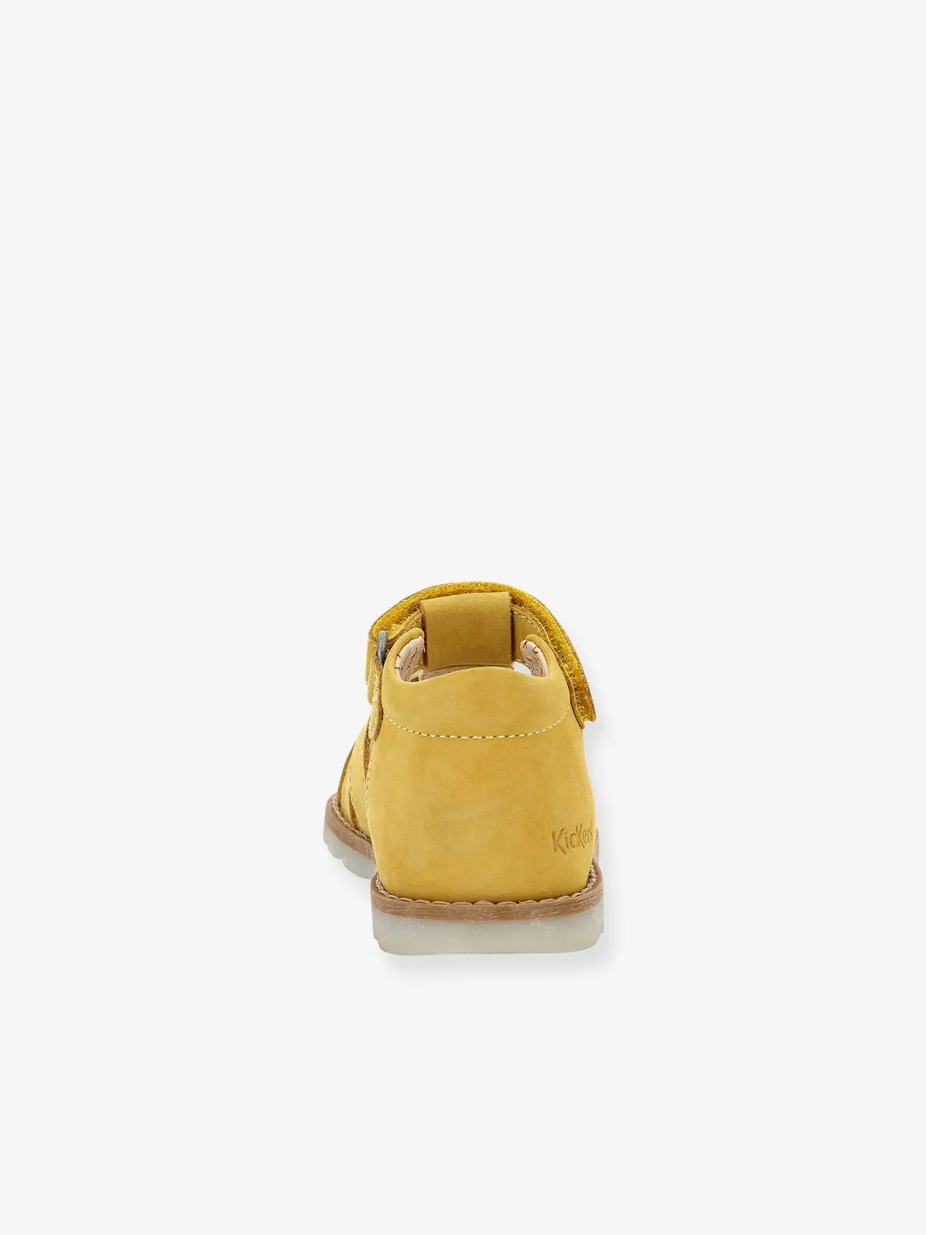 Sandales cuir bébé Nonopi 927622-10-7 KICKERS® jaune - Kickers
