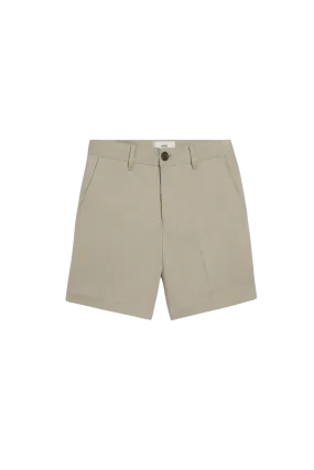 Short Chino Satin Sauge