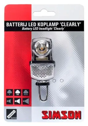 SIMSON phare Clearly batterie 7 lux