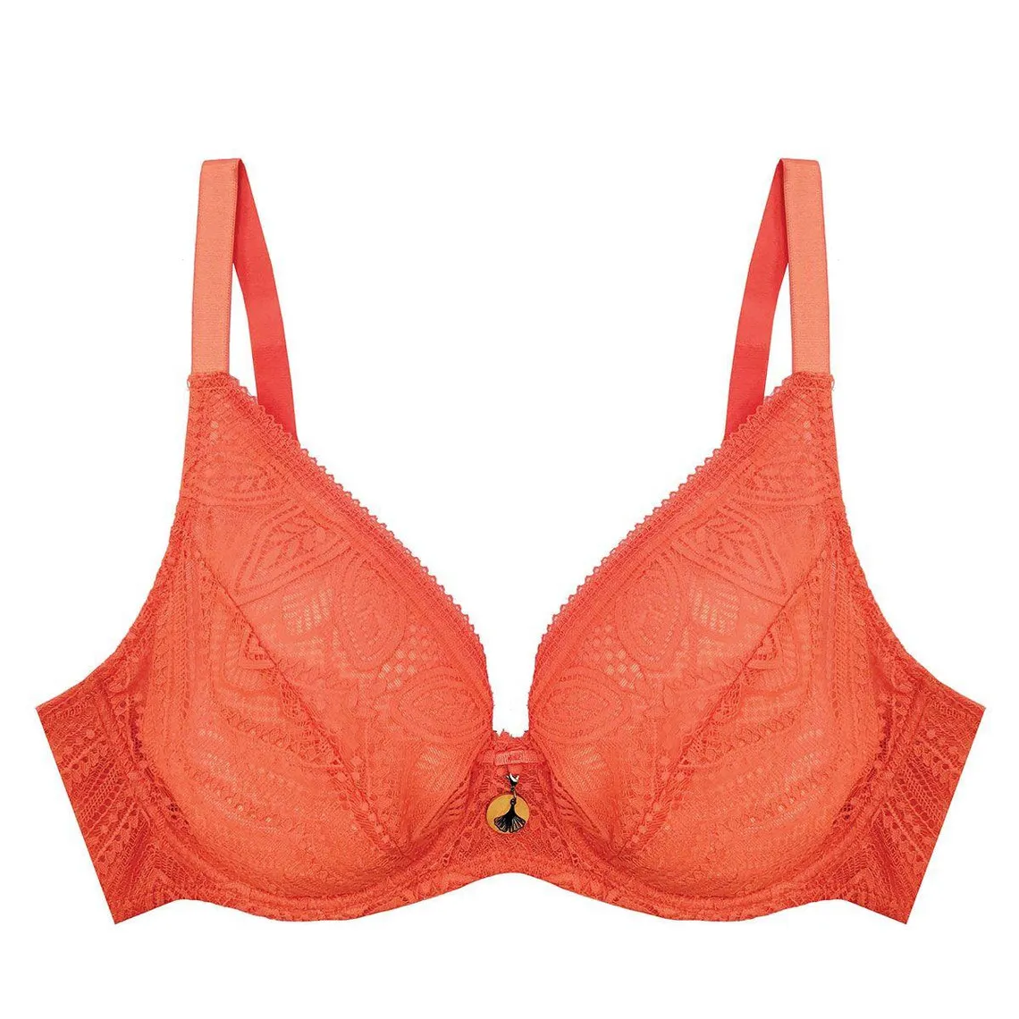 Soutien-gorge à armatures grand maintien orange Etoile | 3 Suisses