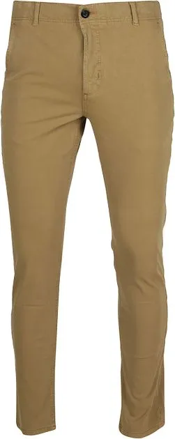 Suitable Chino Milton Coupe Skinny Kaki A921-Skinny Khaki co