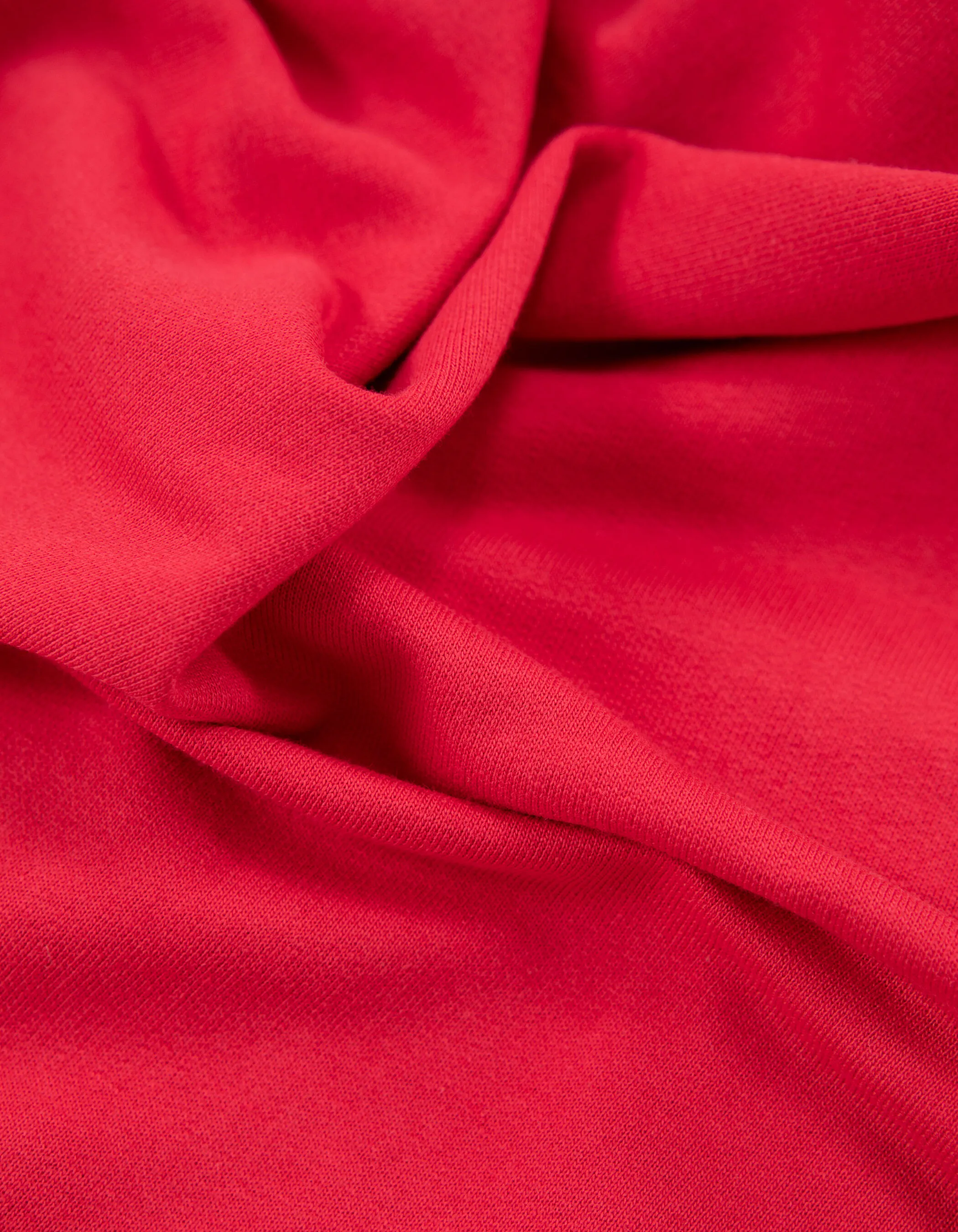 Sweat rouge carmin broderie dragon Femme