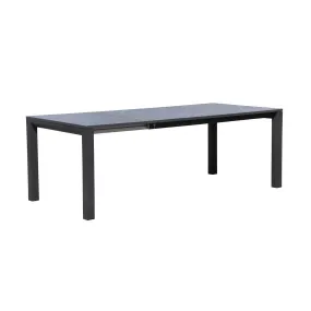Table de Jardin Extensible 8 à 10 personnes Gris anthracite en aluminium | 3 Suisses