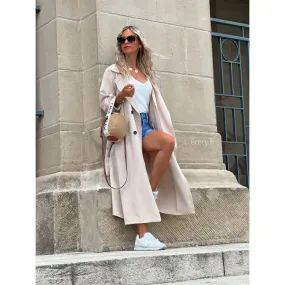 Trench beige intemporel